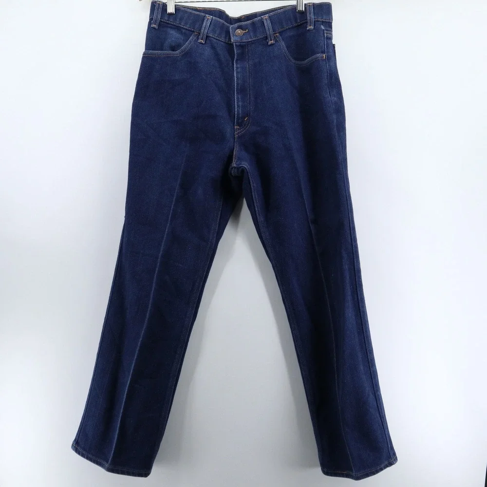 Levi's 554 Jeans Mens 31x29 Straight Leg Late 70s Orange Tab Good